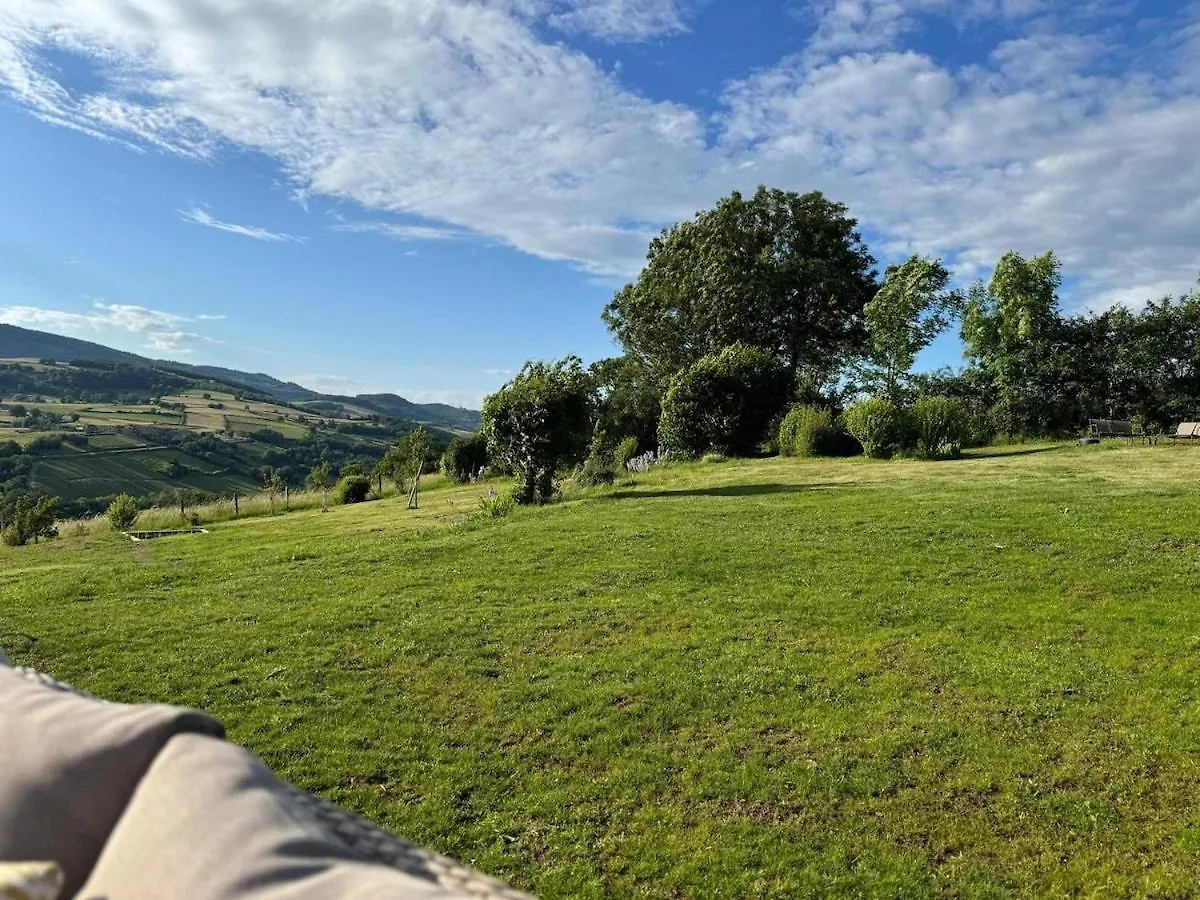Dom wakacyjny Quiet Cottage With Nice View Between Macon And Cluny Cenves