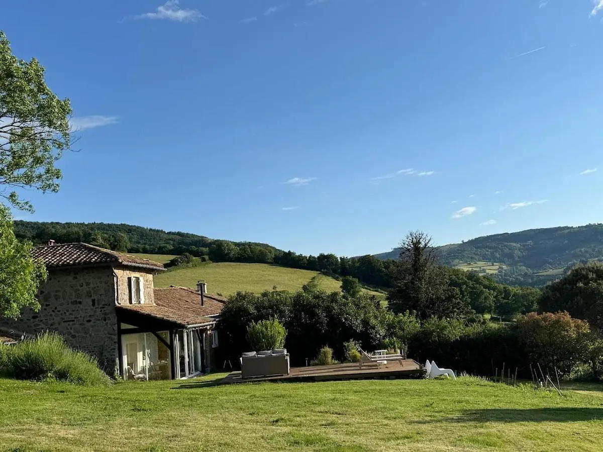 Quiet Cottage With Nice View Between Macon And Cluny Cenves